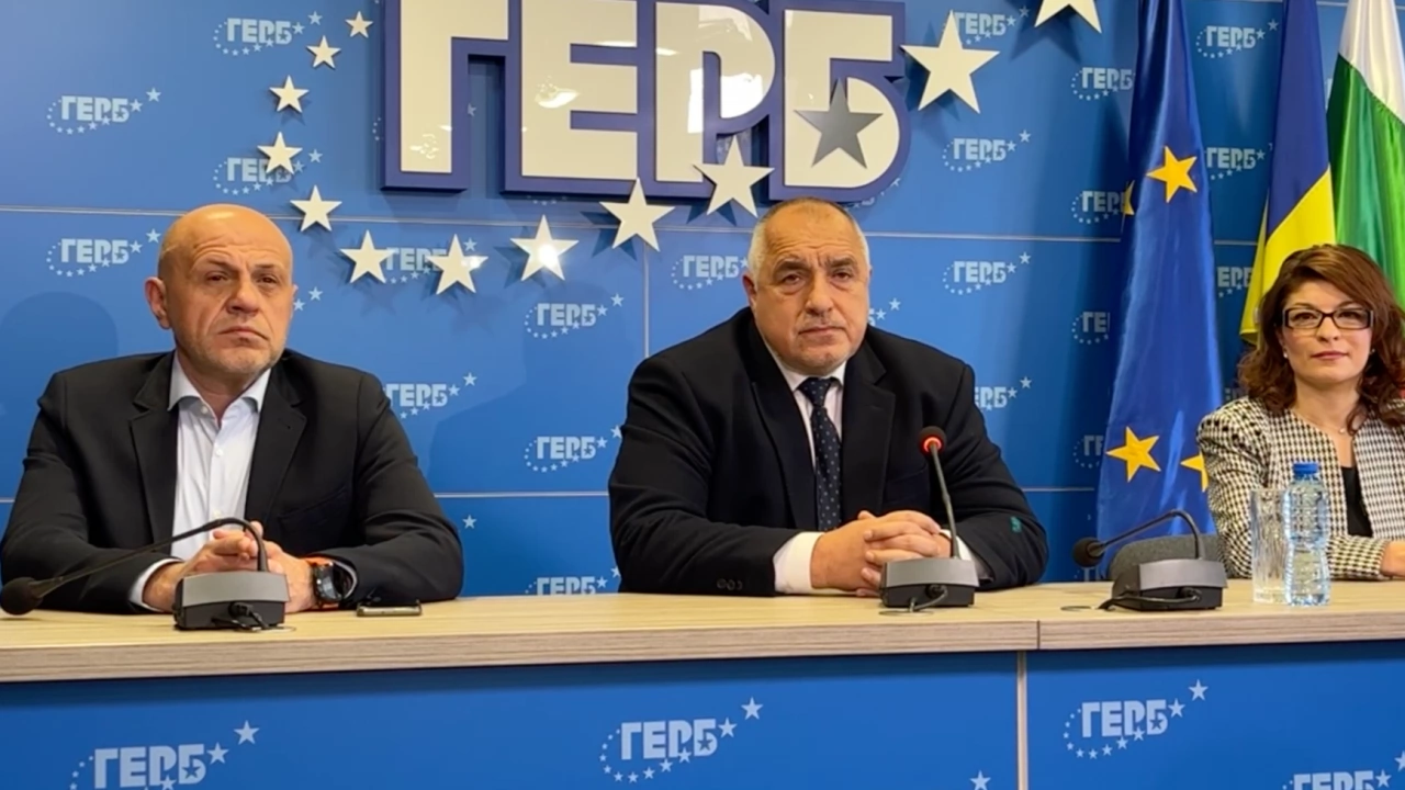 Лидерът на ГЕРБ Бойко Борисов с първи коментар на изборните