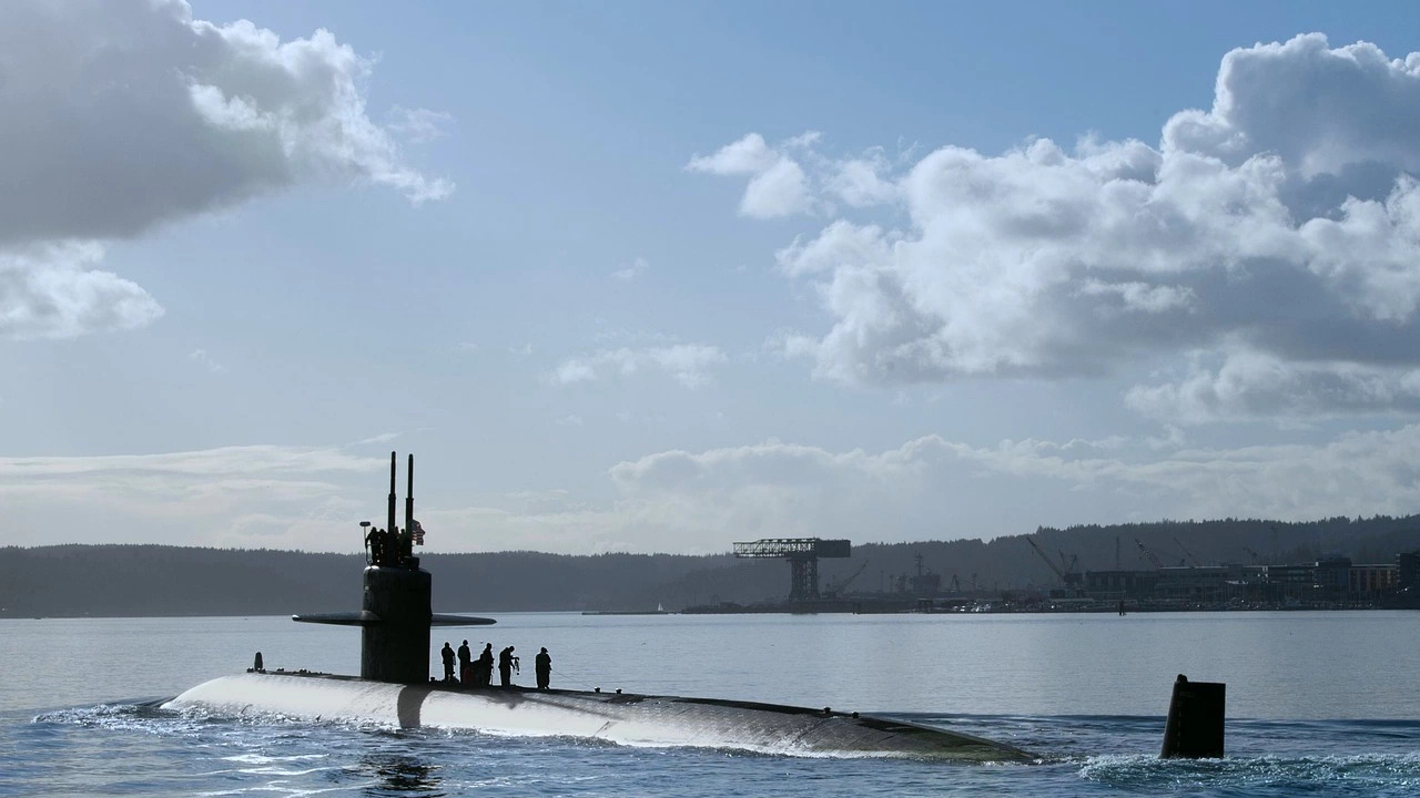 Съединените щати изпратиха ядрена подводница с управляеми ракети в Близкия