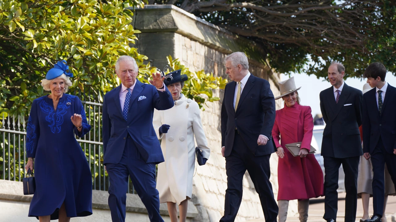 Крал и високопоставени членове на британската кралска фамилия се събраха