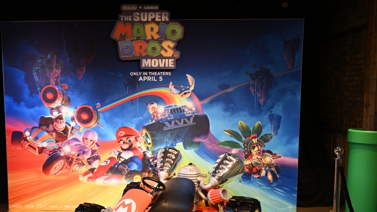 Анимацията Супер Марио Bros.: Филмът зае първото място в бокс-офис