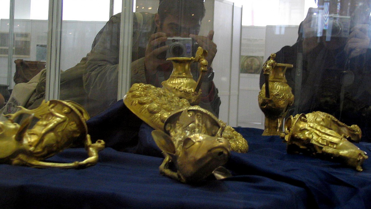 Едно от най-забележителните български съкровища – Панагюрското съкровище, замина за