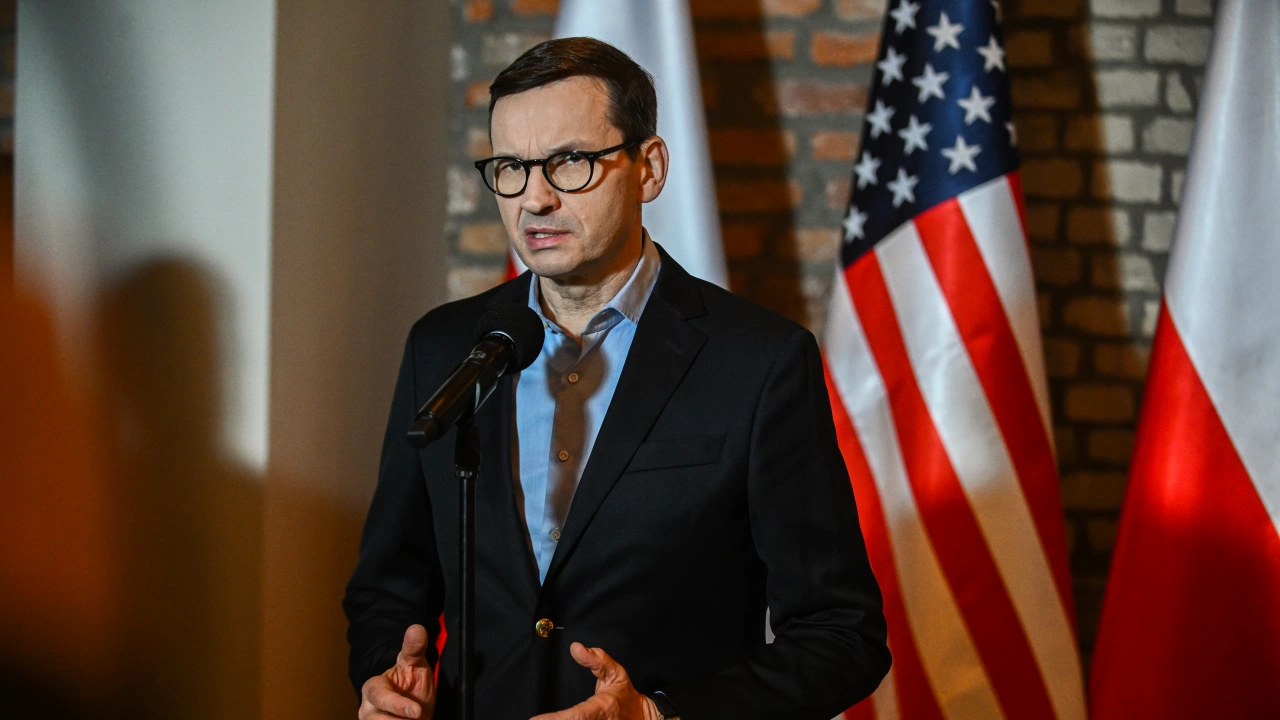 Полският премиер Матеуш Моравецки замина за САЩ за да проведе