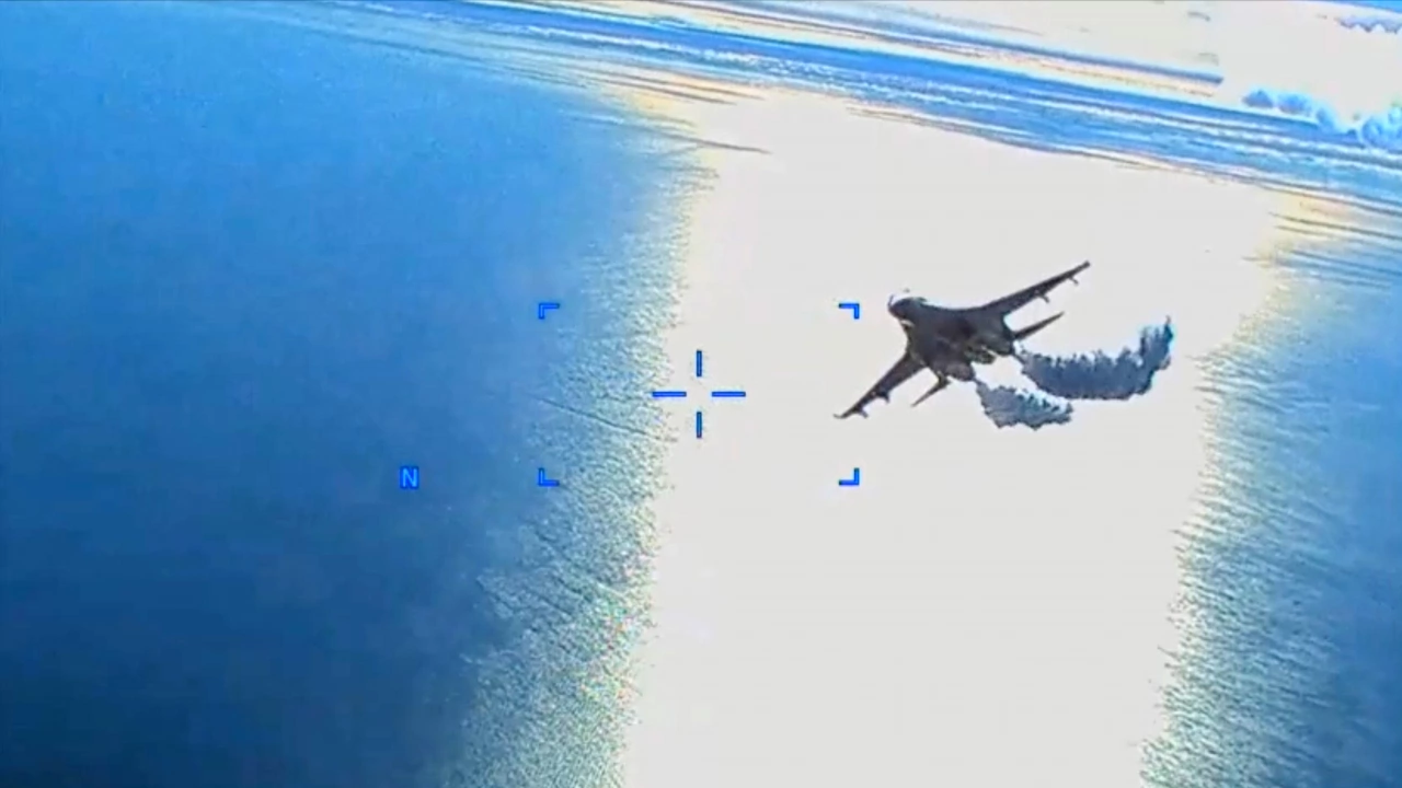 Руски изтребител е ескортирал германски военен самолет над Балтийско море