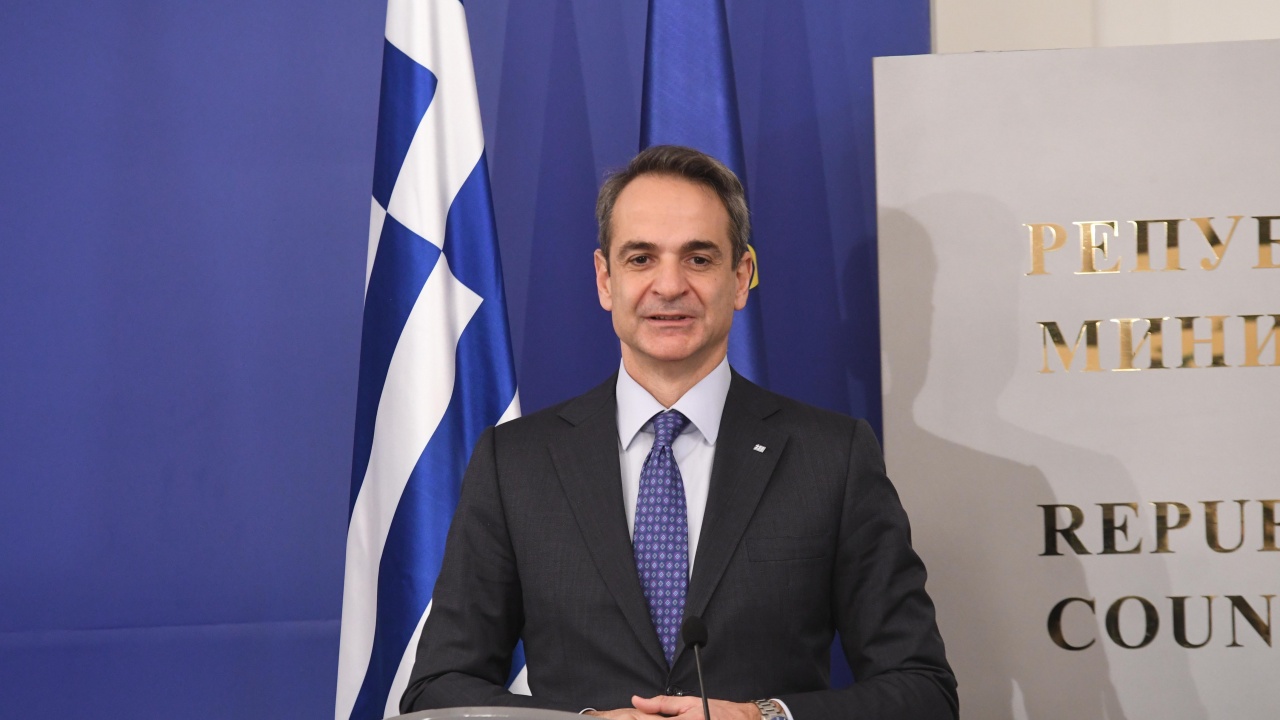 Премиерът Кириакос МицотакисКириакос Мицотакис – гръцки икономист и политик.
Мицотикис е