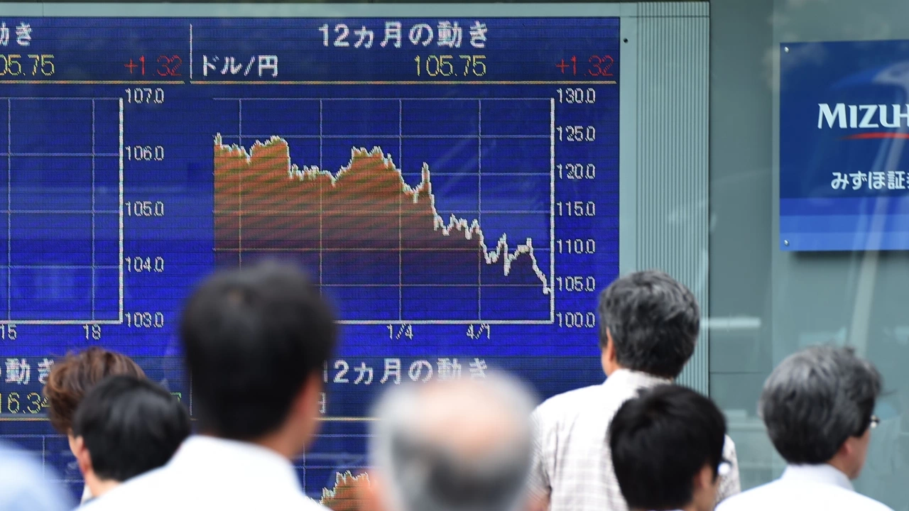 Акциите на фондовата борса в Токио спаднаха днес под натиска