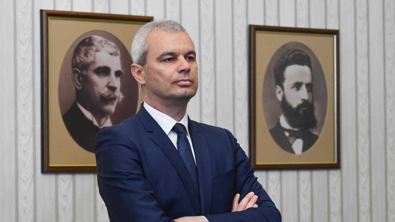 Костадинов: Ако ПП-ДБ направят правителство с ГЕРБ, на следващите избори ще се борят за влизане в парламента