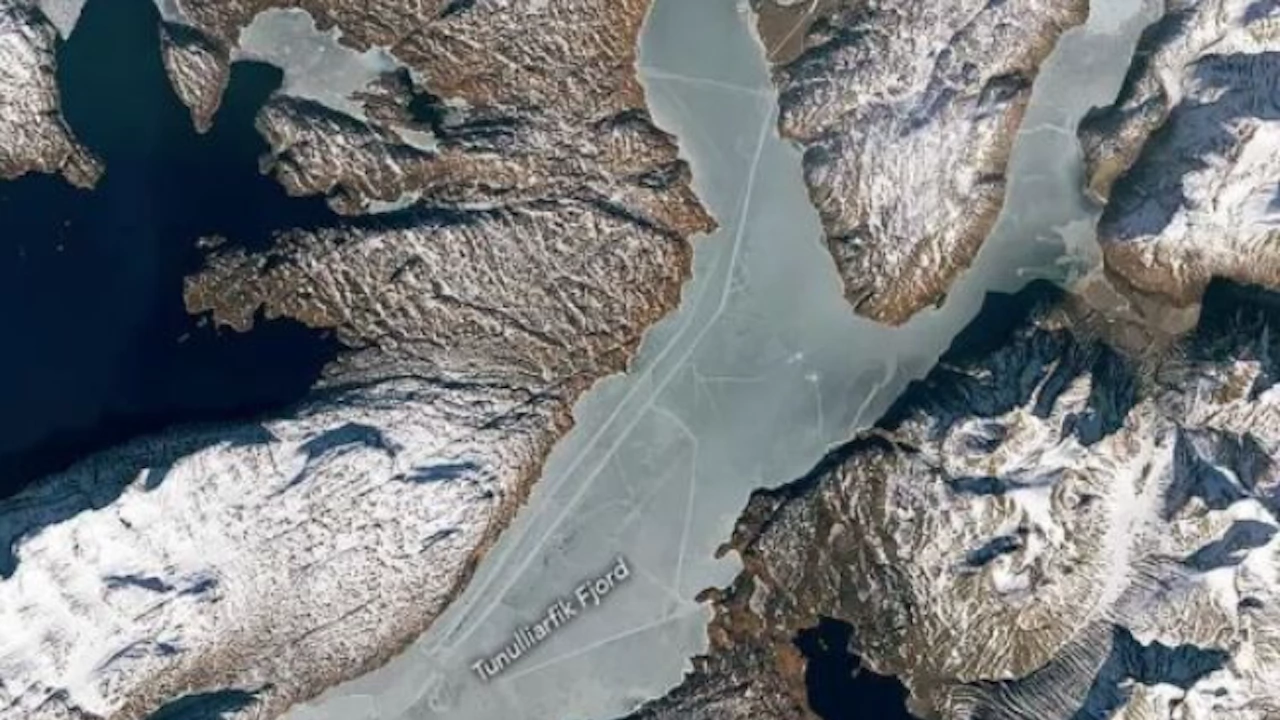 В Гренландия липсват очевидни човешки следи когато се наблюдава от