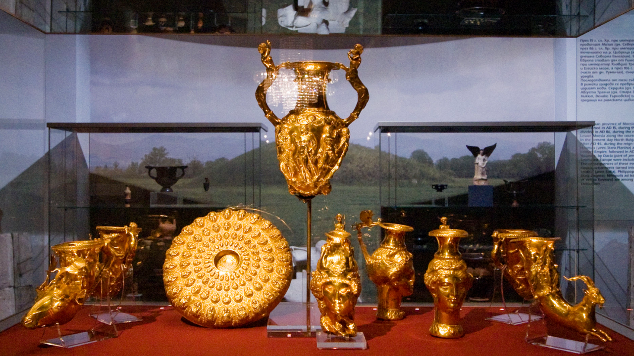 Панагюрското съкровище е в Лондон като част от изложбата “Лукс и власт: от Персия до Гърция”