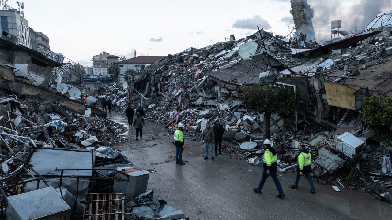 Сграда се срути в турския окръг Малатия