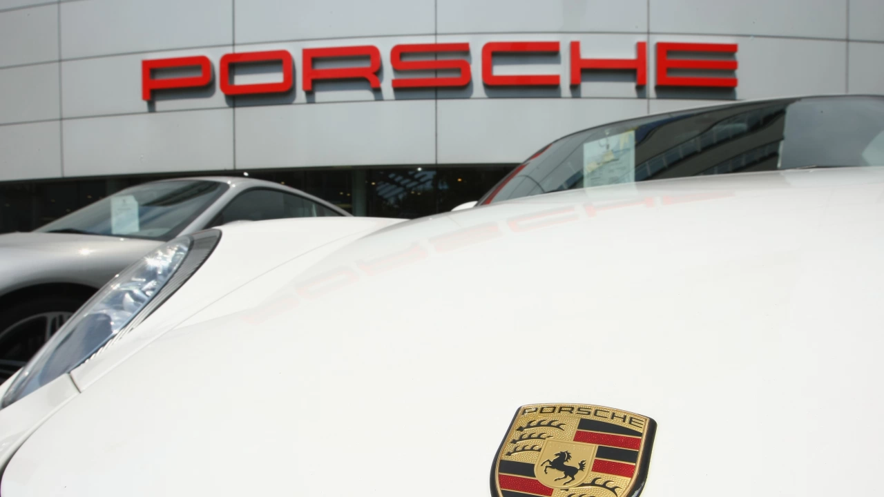 Германският производител на спортни автомобили Порше Porsche е регистрирал растеж