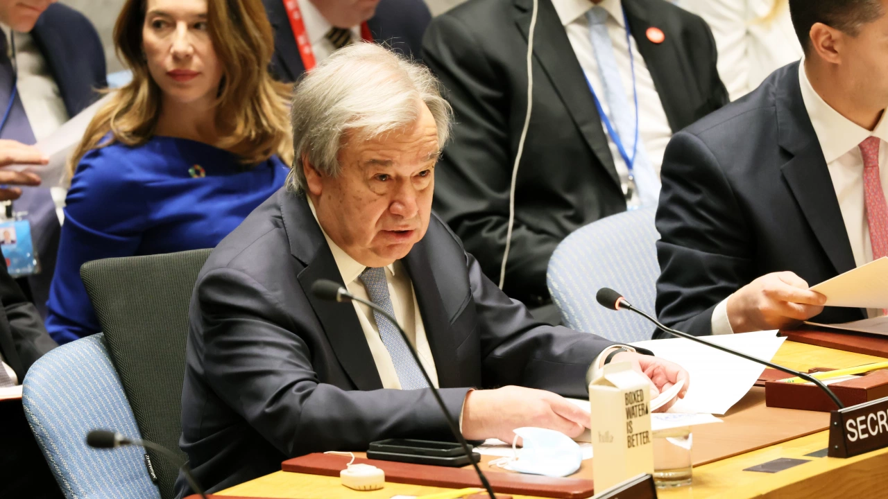 Генералният секретар на ООН Антониу Гутериш призова за прекратяване на насилието