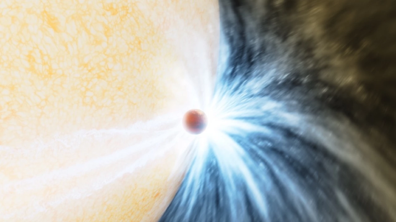 Учени за първи път уловиха звезда в процес на пълно