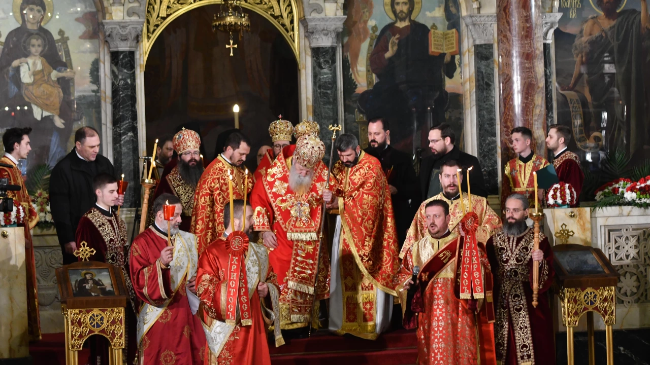Негово Светейшество българският изпрати поздравителен адрес до Негово Величество крал