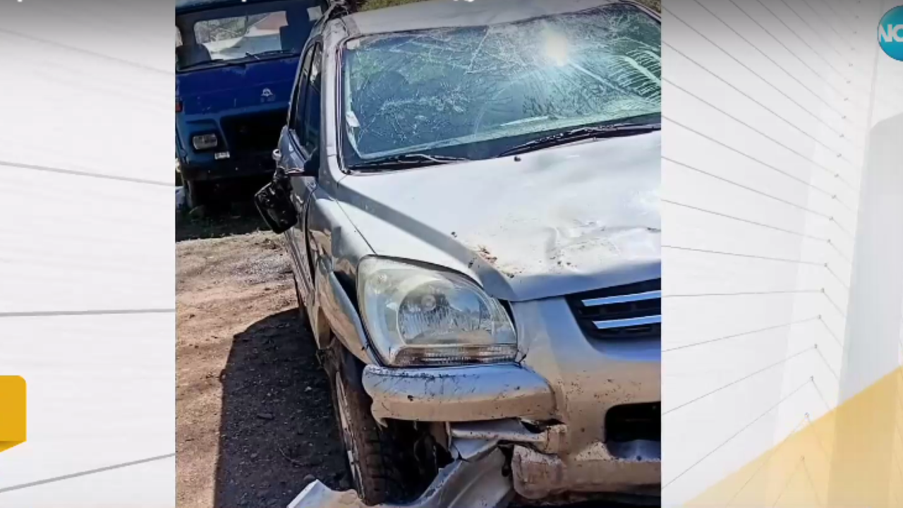Жена падна в пропаст с колата си при опит да избегне дупка