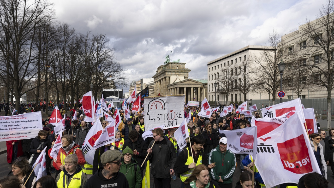 Германски жп синдикат обяви нова стачка за заплатите