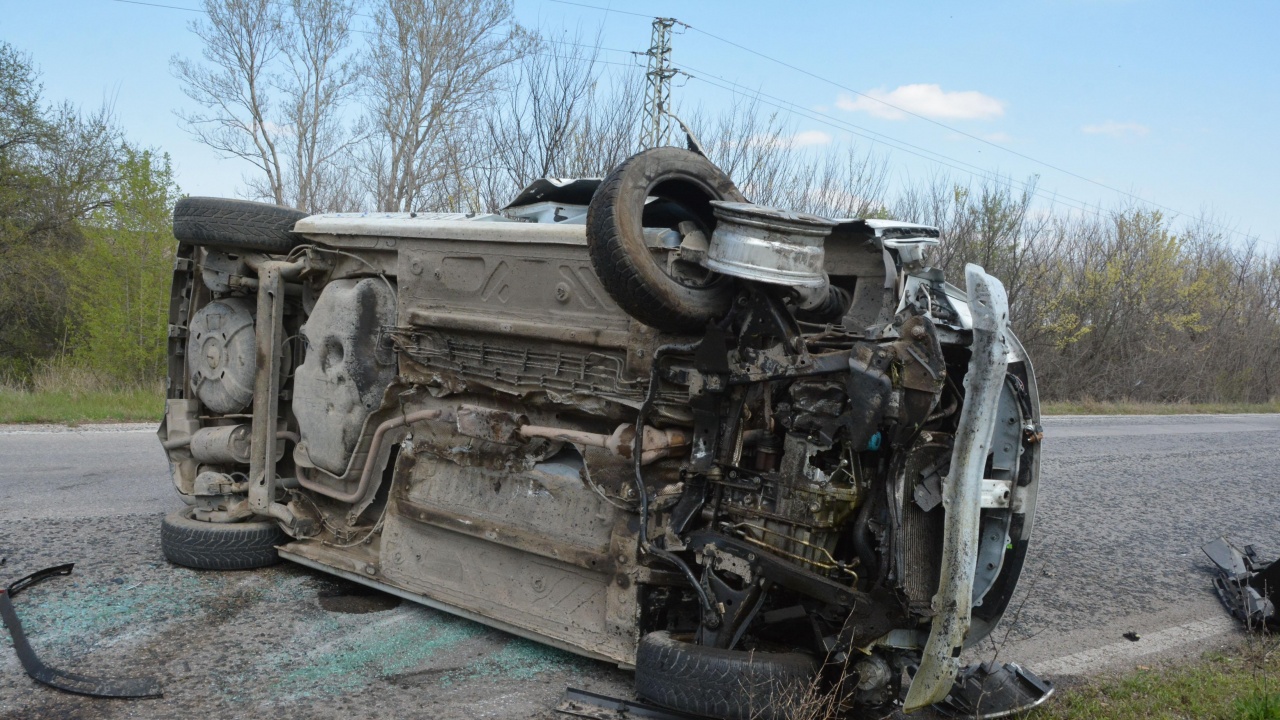 Жена и две деца са пострадали в катастрофа на пътя Велико Търново - Горна Оряховица
