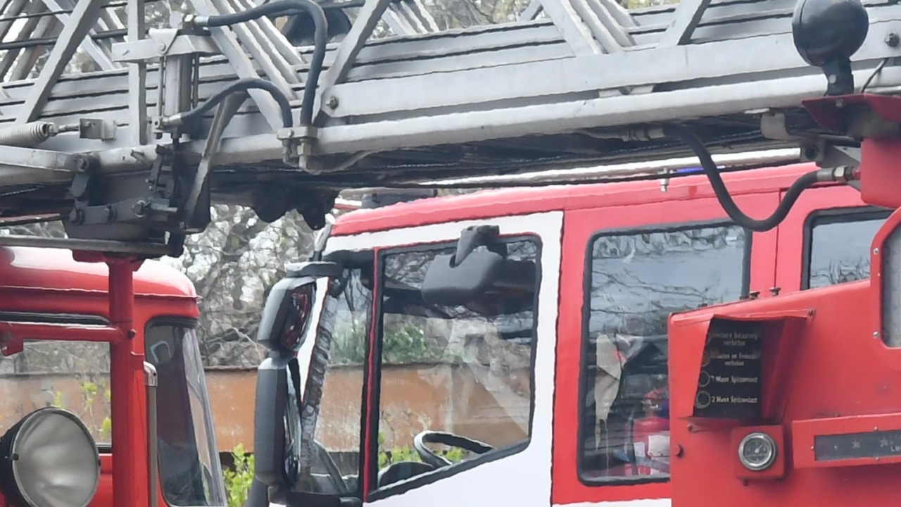 Камион изгоря в благоевградско село