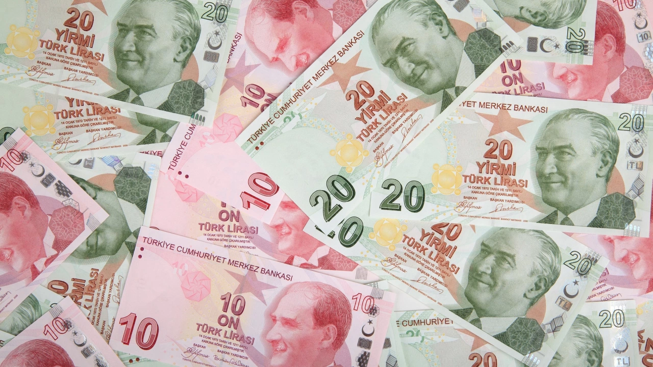 Националната валута на Турция лирата се задържа на двумесечно дъно