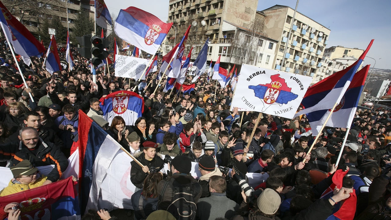 В Белград се проведе многохиляден протест под надслов Сърбия срещу