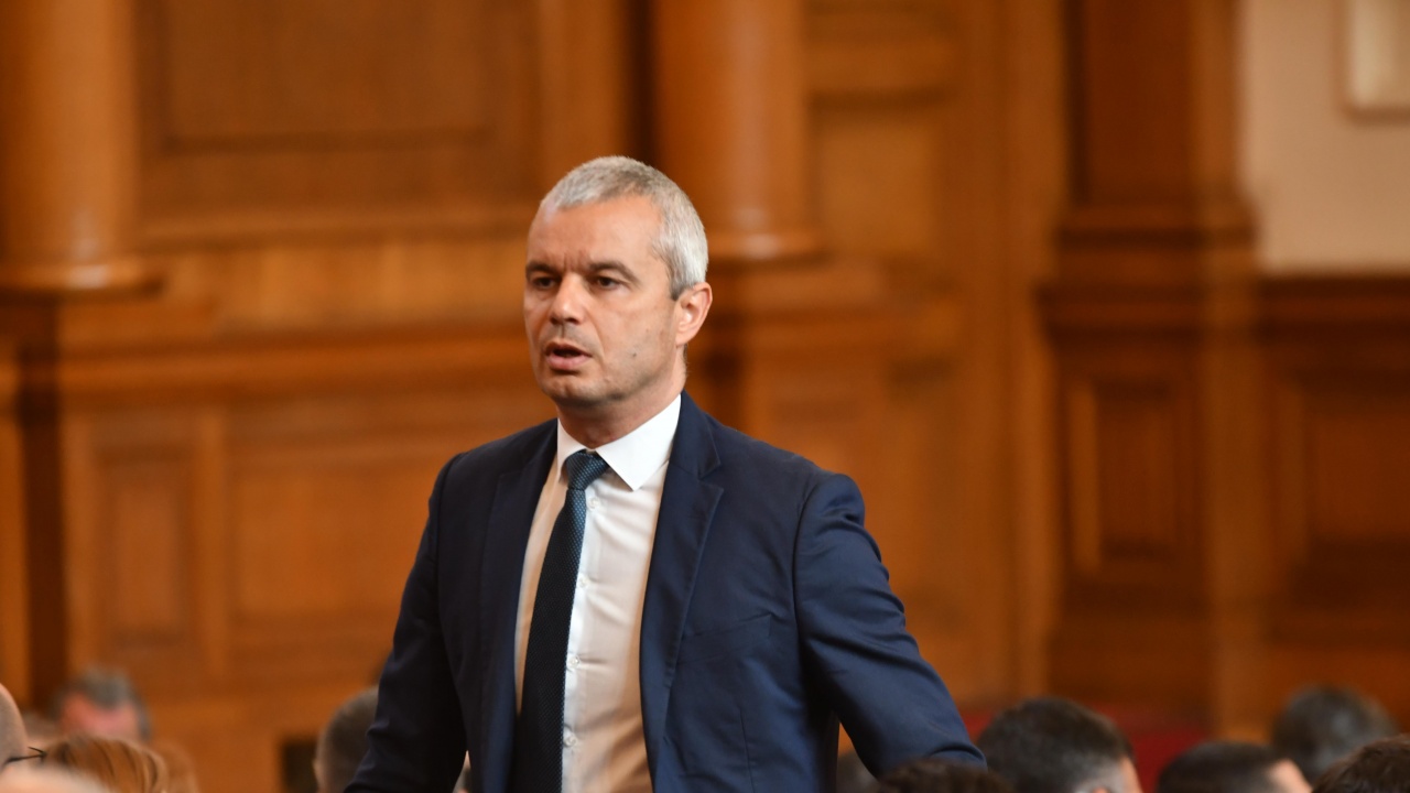 Костадинов: Кабинетът между ГЕРБ-СДС и ПП-ДБ е най-крупното политическо предателство за последните 10 години