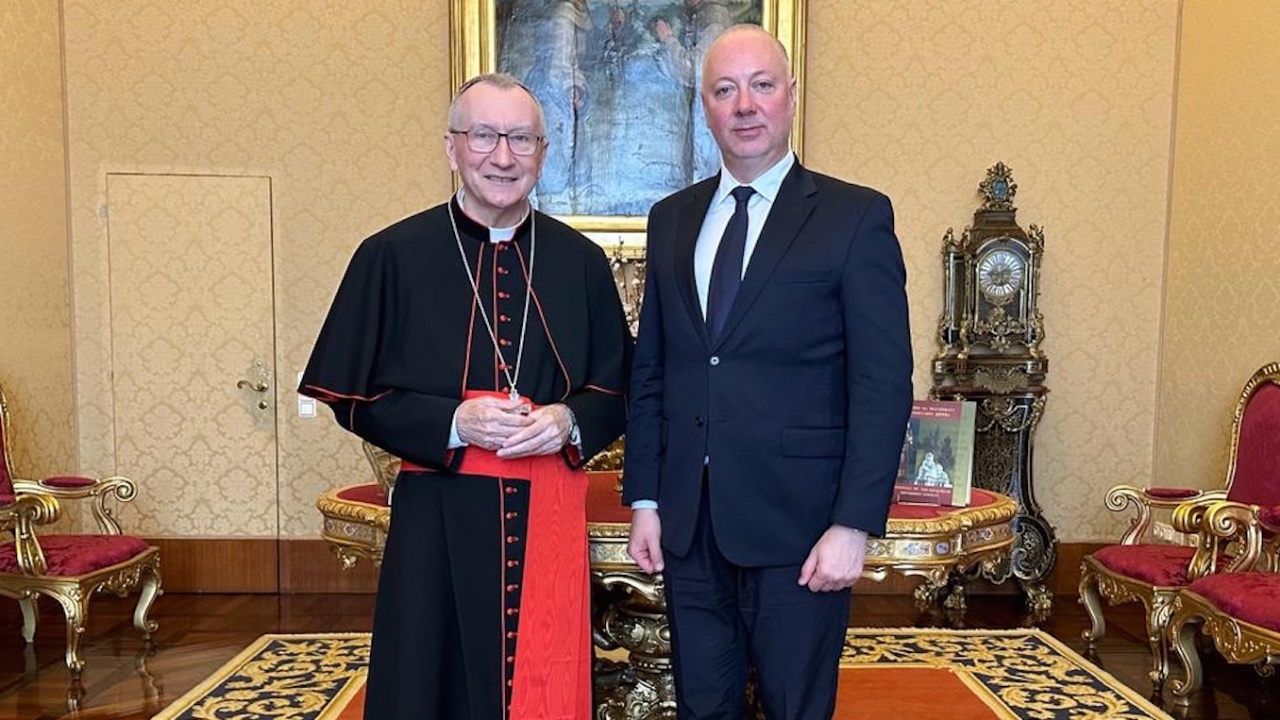 Росен Желязков след среща с Държавния секретар на Ватикана: В християнска Европа най-важно е да градим мостове