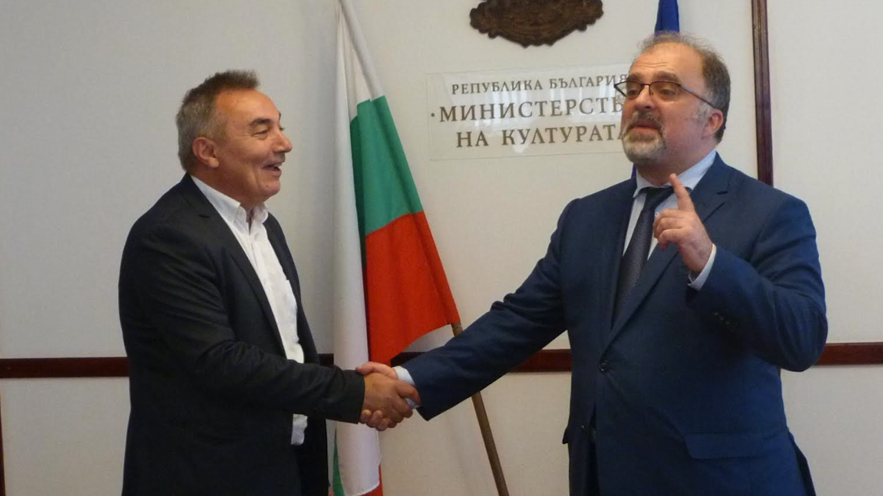 Новият министър на културата Кръстю Кръстев официално встъпи в длъжност