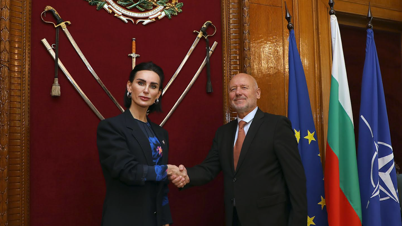 Министър Тагарев разговаря с украинския посланик
