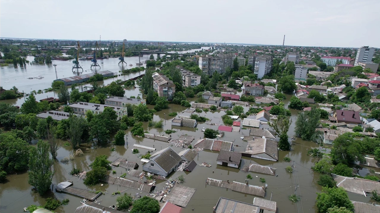 Събират се дарения за наводнените райони в Херсонска област където близо 600