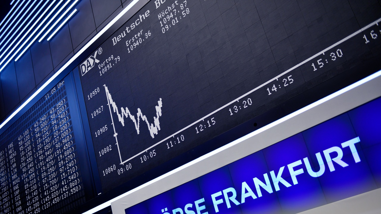 Индексът DAX на фондовата борса във Франкфурт достигна рекордна стойност