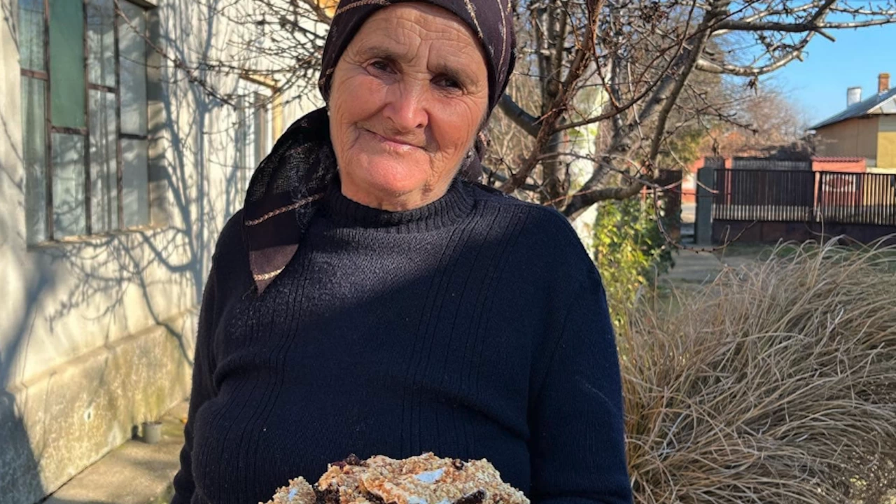 73 годишната баба Гергина от Телеорман в Румъния се превърна в