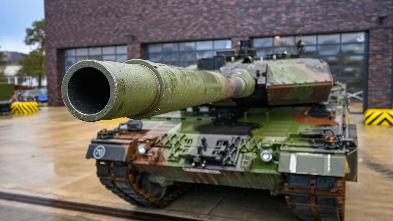 Германия няма да може да замени всички бойни танкове Леопард