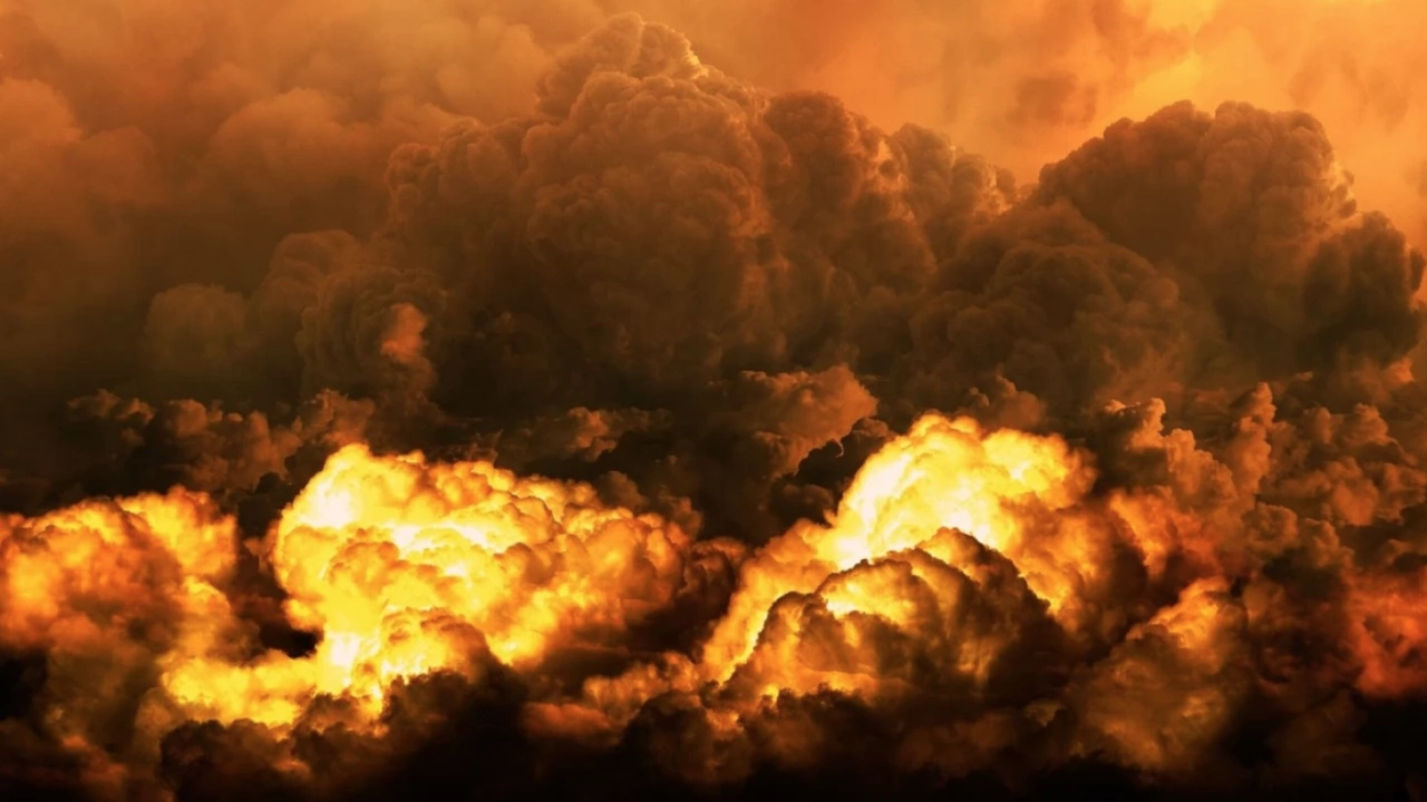 Голяма експлозия на петролна платформа в Русия е избухнала на