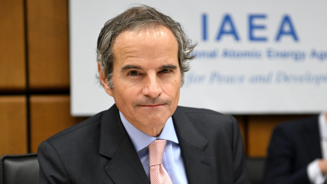 Ръководителят на Международната агенция за атомната енергия МААЕ Рафаел Гроси