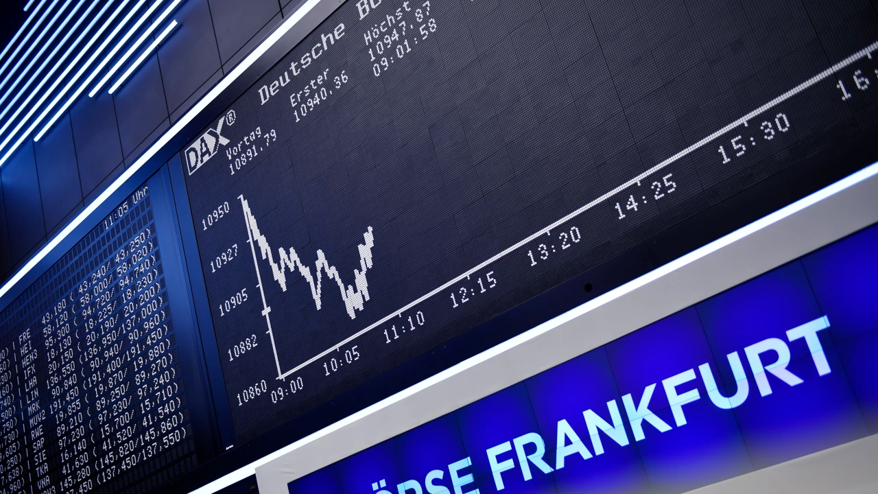 Индексът DAX на фондовата борса във Франкфурт достигна днес по