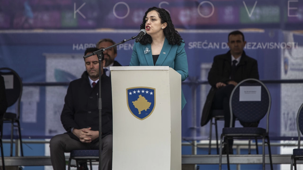 Президентът на Косово Вьоса Османи призова за бърза международната реакция