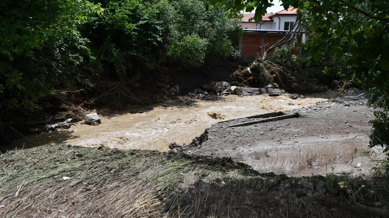 Нивата на водните басейни в засегнатите райони в Северозападна България