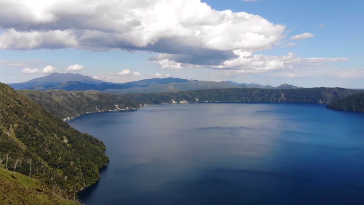 Мистериозното японско езеро Машу ко или езерото Машу се е образували