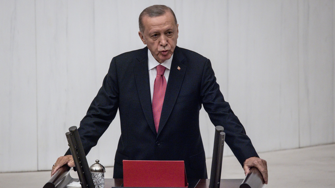 Президентът на Турция Реджеп ЕрдоганРеджеп Тайип Ердоган - турски политик