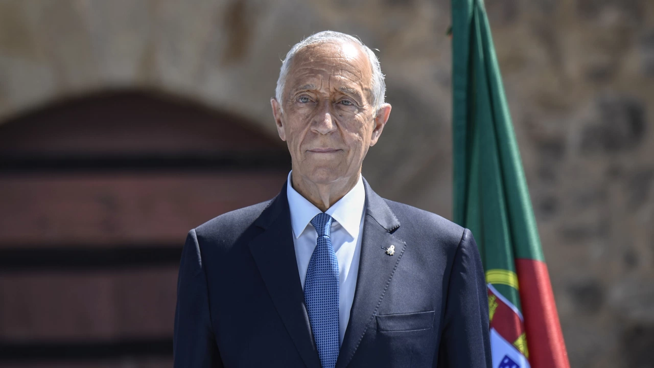 Президентът на Португалия Марсело Ребело де Соуза бе приет в