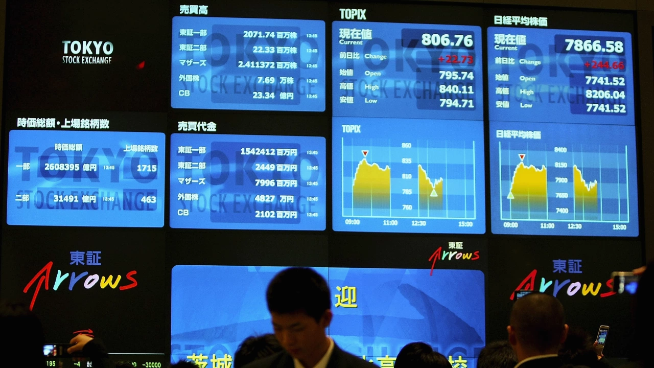 Индексите на Токийската фондова борса закриха със спад днешната си