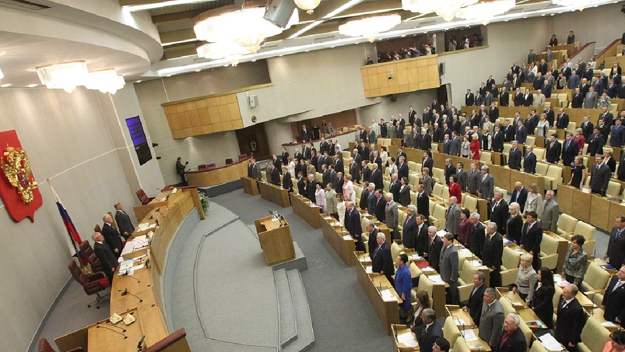 Долната камара на руския парламент Държавната дума прие днес