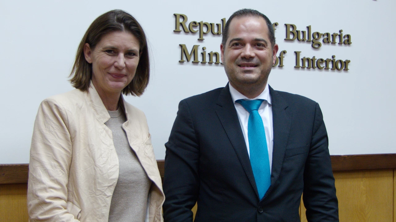 Министърът на вътрешните работи се срещна с Грета Фенер директор