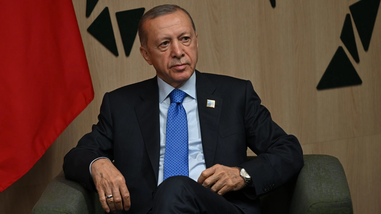  Турският президент Реджеп Тайип Ердоган пристигна в Обединените арабски емирства