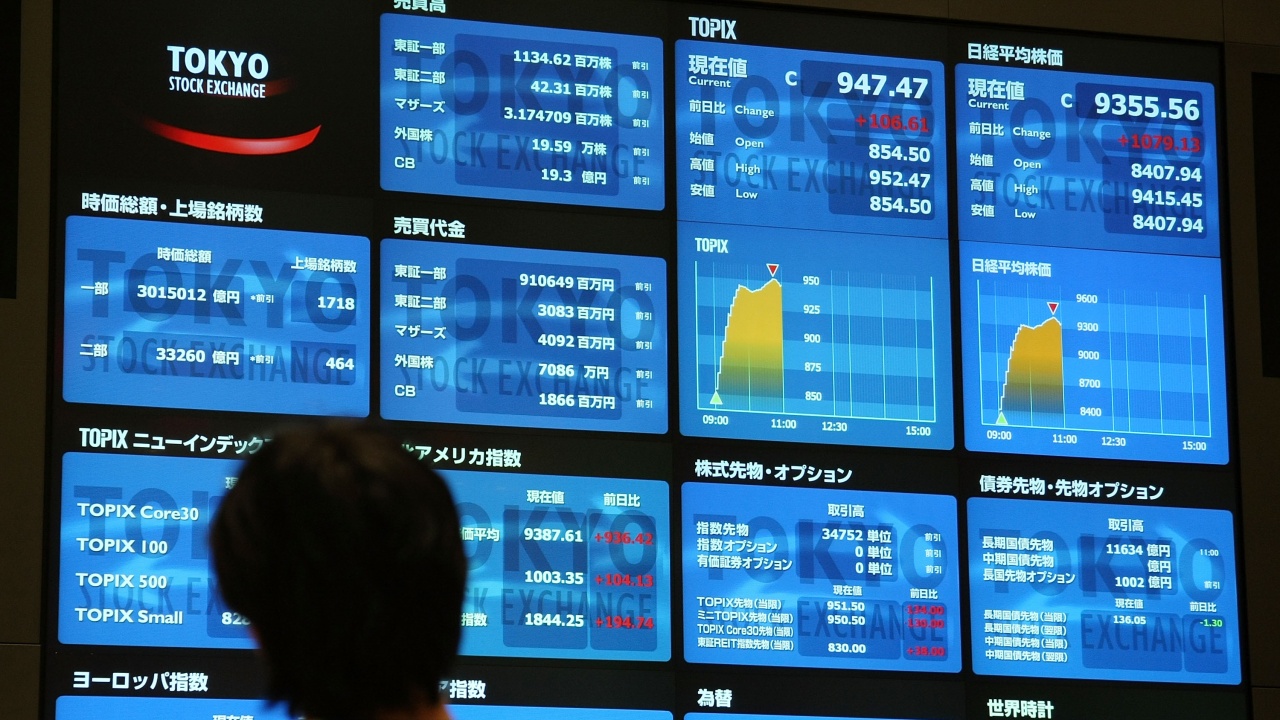 Котировките на Токийската фондова борса леко отстъпиха позиции, докато инвеститорите