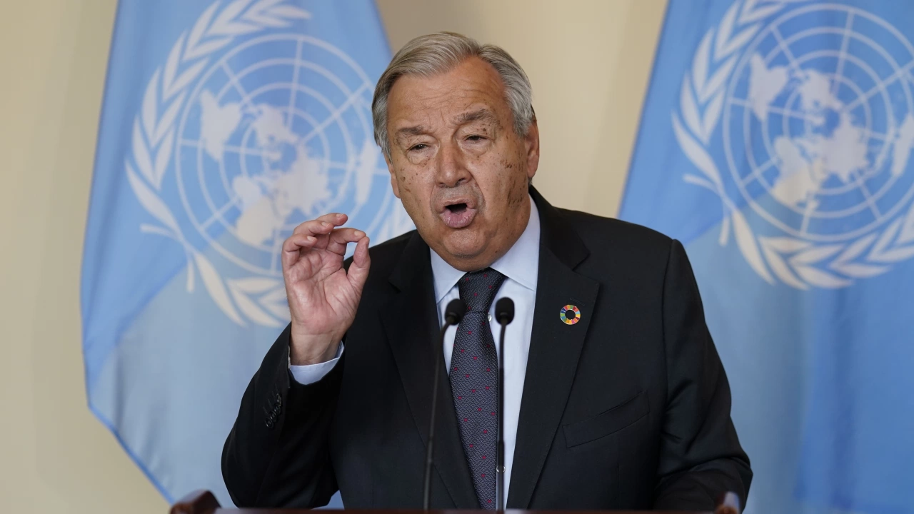 Генералният секретар на ООН Антониу Гутериш остро осъжда противоконституционната смяна