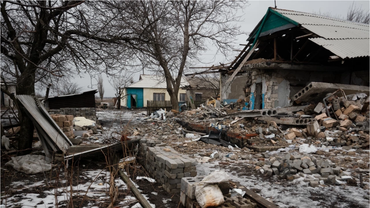 Украйна заяви днес че руските сили са обстреляли Херсонска област