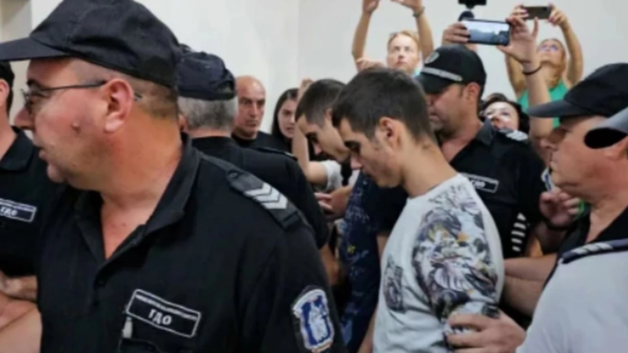 Близнаците Валентин и Борислав Динкови които са задържани след убийството
