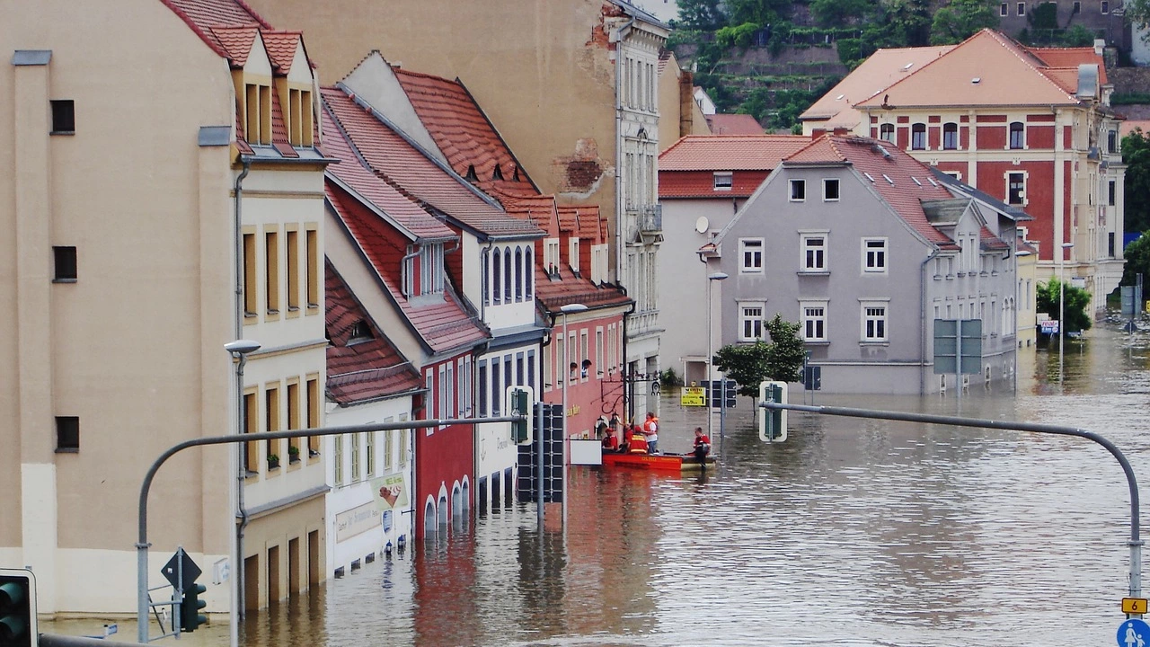 Проливни дъждове в някои части на Германия причиниха наводнения и