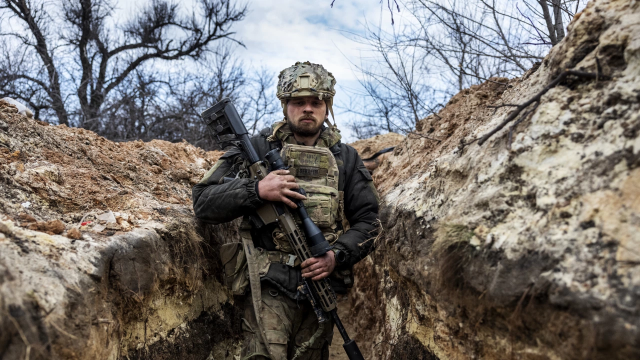 Украинският батальон Азов подразделение на Националната гвардия на Украйна е