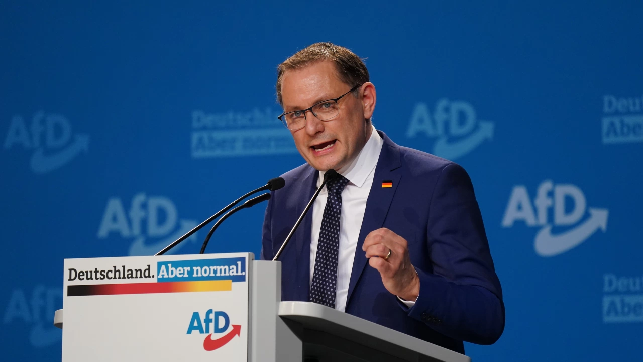 Лидерът на крайнодясната партия Алтернатива за Германия АзГ Тино Хрупала